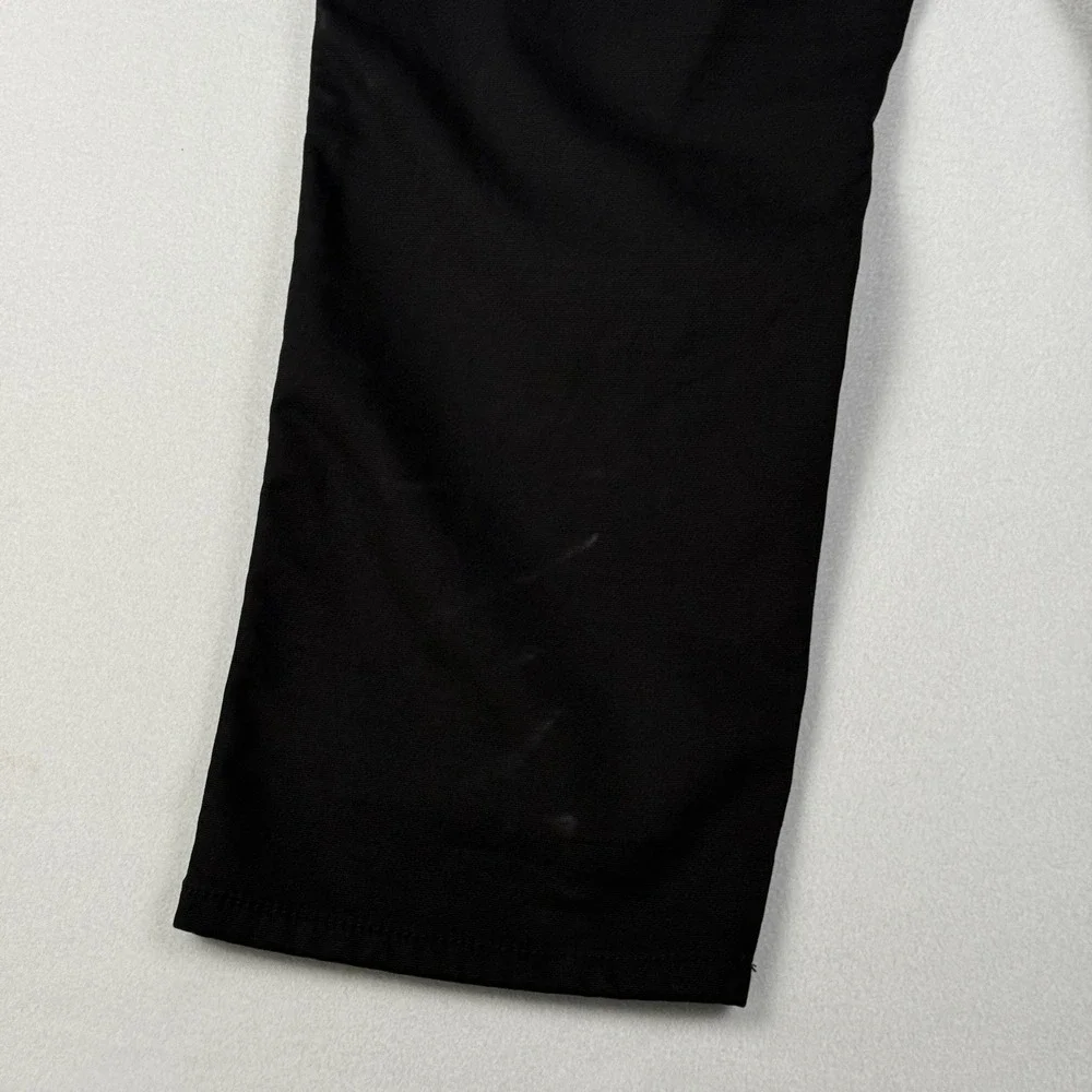 Weatherproof Vintage Pants Mens 38x30 Canvas Fleece Lined‎ Black Pants Flaw